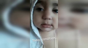 குழந்தை எப்படி நடுக்குறான் பாருங்க..! #ColdWave