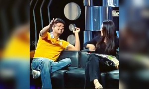 தளபதி வாய்ஸ் வேற லெவல் தான் !!