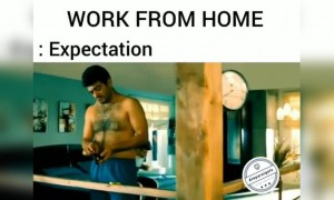 வீட்டுல இருந்து வேலை !!