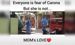 ஆயிரம் கொரோனா வந்தாலும் தாய் மட்டுமே ️!