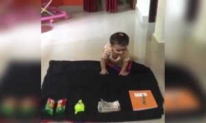 பணம் ஆசை எப்போயும் வரக்கூடாது செல்லம் !!