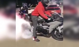 அடப்பாவி !! பெட்ரோல் எல்லாம் இங்கயே போச்சே !!