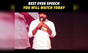 நடிகர் என்றே தெரியாத பேச்சு !