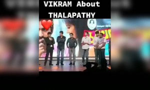 விக்ரம் - தளபதி !!