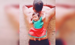 அழகான சின்ன தேவதை !!