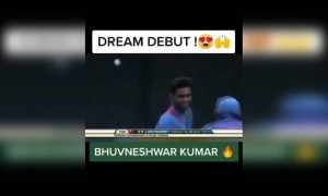 முதல் பால்லேயே வெறித்தனம் !